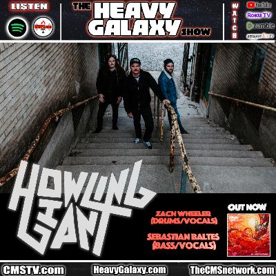 HOWLING GIANT drummer/vocalist Zach Wheeler & bassist/vocalist Sebastian Baltes