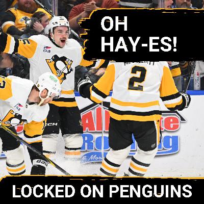 Avery Hayes DAZZLES in his NHL debut as the Penguins pick up a HUGE win! Avery Hayes DAZZLES in his NHL debut as the Penguins pick up a HUGE win!