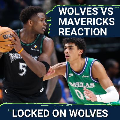 WOLVES POSTCAST: Anthony Edwards DOMINATES, Scores 40 to Beat Short-handed Mavericks