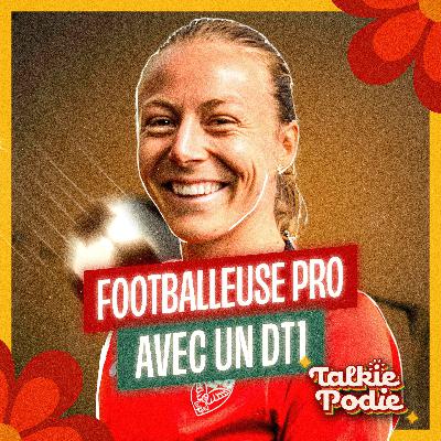 Femme, foot et insuline. Femme, foot et insuline.