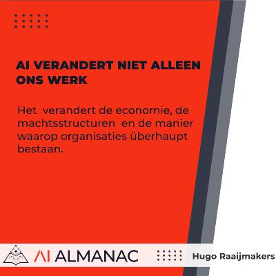 AI-adoptie, de nieuwe economie & de opkomst van de AI-Native organisatie met Hugo Raaijmakers