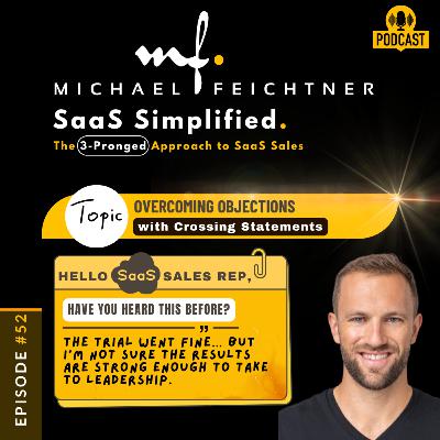 #52 - Hello SaaS Sales Rep—Crossing Statement, Part 2, Scenario #3: The Results Reviewer