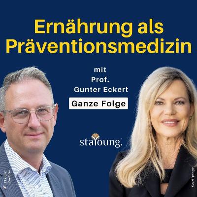 Experte für Ernährung: Prof. Eckert und Nina Ruge