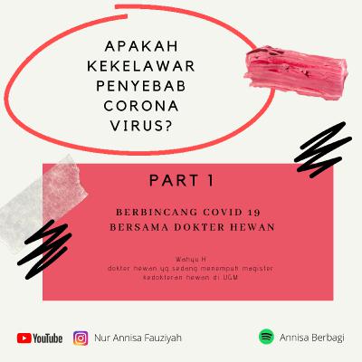 Part 1 Apakah corona virus bersumber dari kekelawar? Part 1 Apakah corona virus bersumber dari kekelawar?