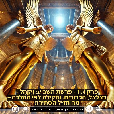 פרק 174 - פרשת השבוע: וַיַּקְהֵל | בצלאל, הכרובים, וסקילה לפי ההלכה – מה חז״ל הסתירו