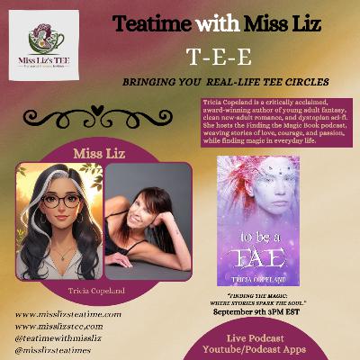 Miss Liz's Serves Tricia Copeland “Finding the Magic: Stories of Love Courage and Passion