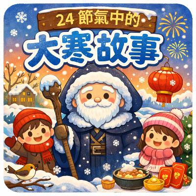《最冷的時候，最熱鬧的準備》｜晚安故事時間
