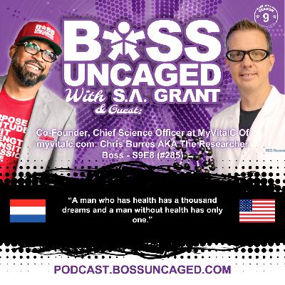 Co-Founder, Chief Science Officer at MyVitalC: Chris Burres AKA The Researcher Boss - S9E8 (#285) Co-Founder, Chief Science Officer at MyVitalC: Chris Burres AKA The Researcher Boss - S9E8 (#285)