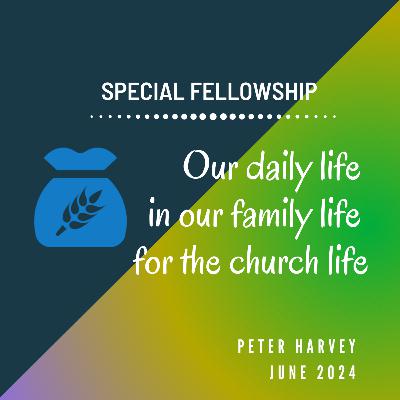 (02)Fellowship - Parents Being Prepared