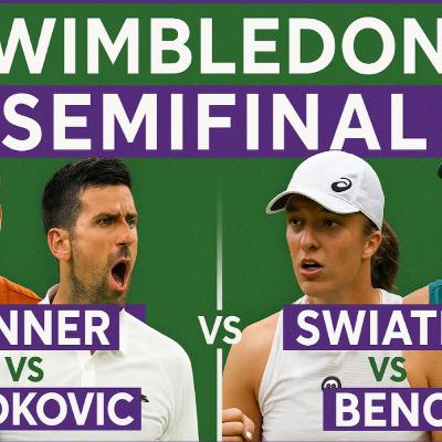 Wimbledon 2025 Semifinal Preview | Djokovic’s Path, Alcaraz vs Fritz, Swiatek’s Challenge & More
