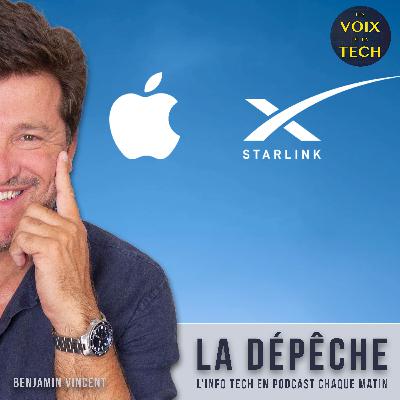 La dépêche | Avec la 5G NTN (par satellite), Starlink (et Apple) veulent chacun court-circuiter les opérateurs traditionnels terrestres