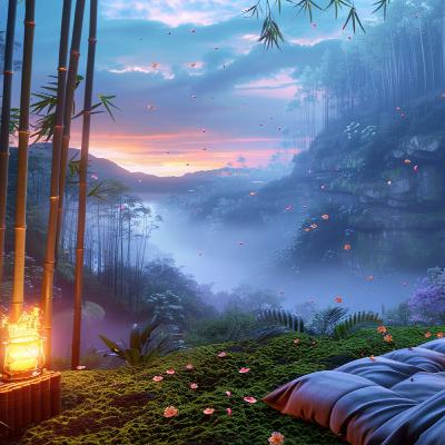 Find Balance, Strength, and Natural Calm in a Bamboo Forest (Rapid Sleep Hypnosis)