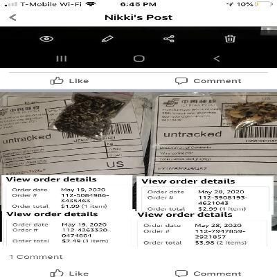 Los Banos Resident Nichole Blackwell receives unsolicited package of seeds from China Los Banos Resident Nichole Blackwell receives unsolicited package of seeds from China