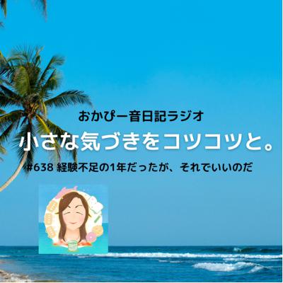 #638 経験不足の１年だったが、それでいいのだ