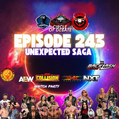Circle Of Debate - Unexpected Saga (WWE/AEW/NXT/NJPW/TNA)