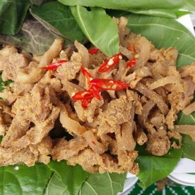 Sour pork – specialty of Muong ethnic minority in Phu Tho province
