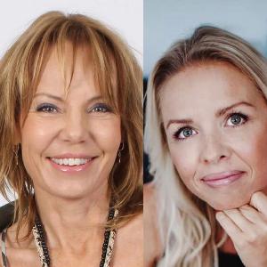 17. Gäster Gunnel Bergman och Linda Rise