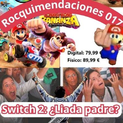 RDJ-Rocquimendaciones de juegos 017: Kaname aparece para discutir conmigo qué tal pinta Switch 2.