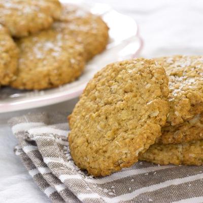 Receta de galletas de avena veganas ♡