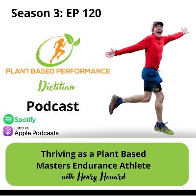 Episode 120: Thriving as a Plant Based Masters Endurance Athlete with Henry Howard