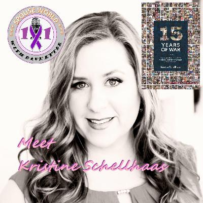 Kristine Schellhaas, author of 15 Years Of War is today's guest! Kristine Schellhaas, author of 15 Years Of War is today's guest!