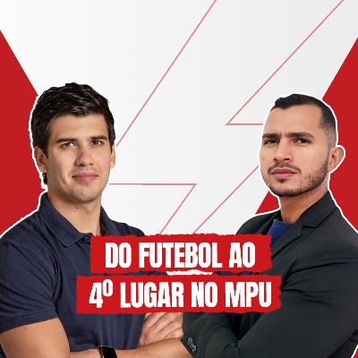 Ex-jogador de futebol, lesionado e desacreditado, tornou-se PM e 4º no MPU | Rochetauo Flaubert