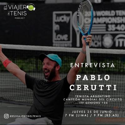 #6: Pablo Cerutti, bicampeón del mundo ITF Seniors