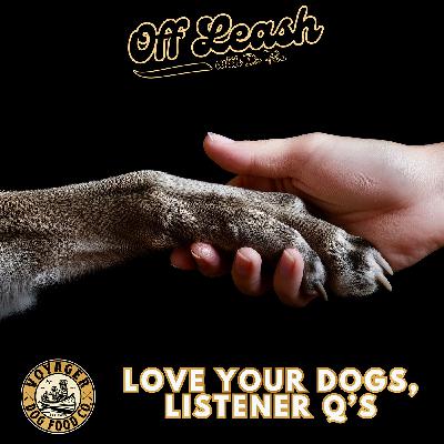 Love Your Dogs, Listener Questions