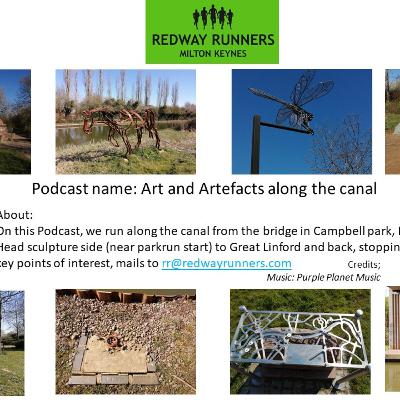 Virtual club run; Art and Artefacts along the Grand Union Canal