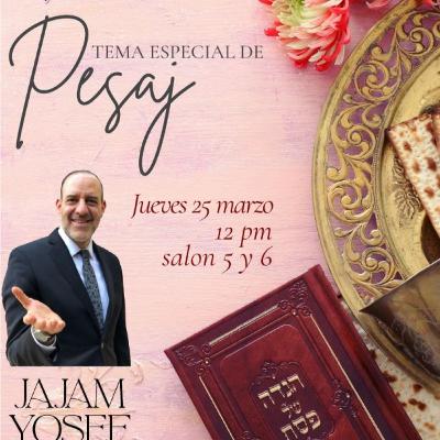 RAB YOSEF BIRCH- CLASE ESPECIAL DE PESAJ 5786 RAB YOSEF BIRCH- CLASE ESPECIAL DE PESAJ 5786