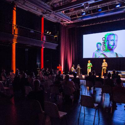 CHMSX Dialogen 2. Te gast: Thijs Fransen - verpleger spoedeisende hulp OLVG en Roel Achterbergh - arts en onderzoeker naar relatie PrEP, Soa en Chemsex. beeld:Jeroen Ploeger