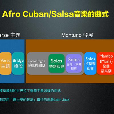 Salsa不是只有舞蹈與打擊樂器 - 古巴拉丁音樂的「曲式」影響了編曲功力與樂手能力