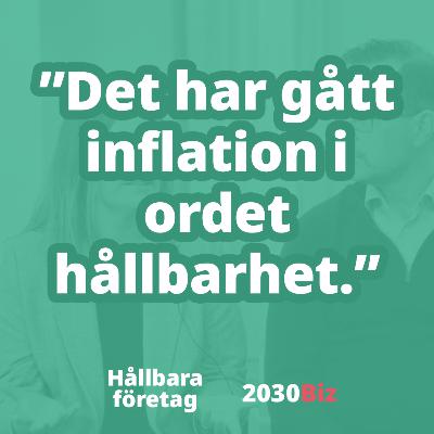 3. "Det har gått inflation i ordet hållbarhet" – Jenny Berg, Nordic Chocolate