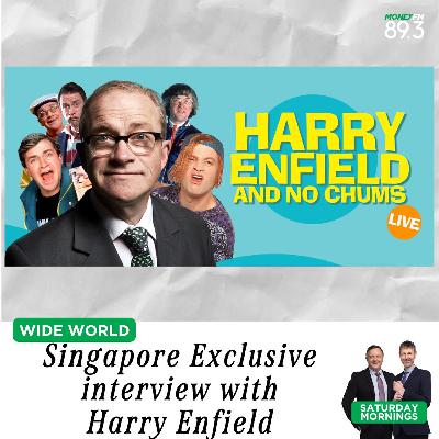 Saturday Mornings Exclusive Interview: Loadsamoney, The King, and a Singapore POW Story - Comedian Harry Enfield Gets Real