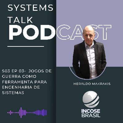 Systems Talk S3E03 - Heraldo Makrakis - Jogos de Guerra como ferramenta para Engenharia de Sistemas.