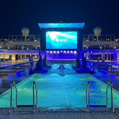 可喜可賀的坐郵輪去日本~ MSC 地中海榮耀號