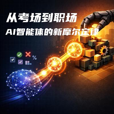 #120 从考场到职场|AI智能体的新摩尔定律 #120 从考场到职场|AI智能体的新摩尔定律