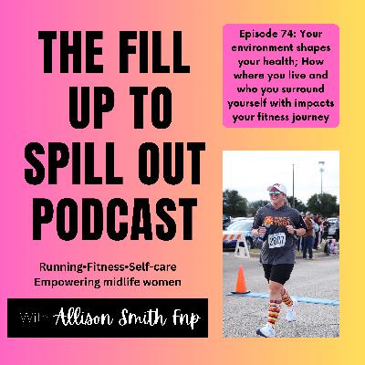 Ep 74: Your environment shapes your health: How where you live and who you surround yourself with impacts your fitness journey