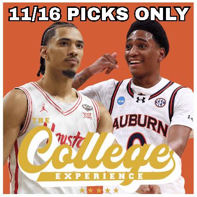 College Basketball PICKS ONLY - Sunday, November 16th | TCE Trims