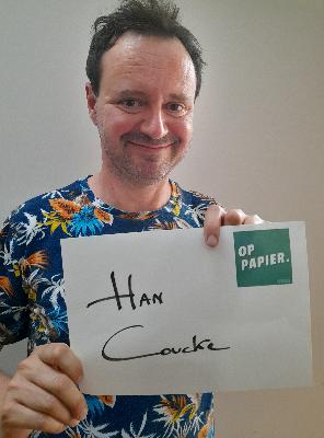Op papier 26: Han Coucke (comedian & acteur)