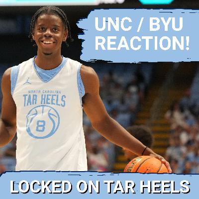 REACTION: UNC vs. BYU | Caleb Wilson vs. AJ Dybantsa Freshman Battle | NO Luka Bogavac! REACTION: UNC vs. BYU | Caleb Wilson vs. AJ Dybantsa Freshman Battle | NO Luka Bogavac!