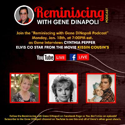 Cynthia Pepper  Elvis Presley's Co star from the movie "Kissin Cousins" with Gene DiNapoli