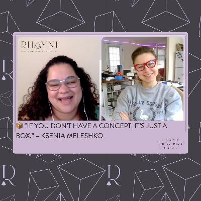 [Toxic Relationship with]🤷🏼‍♀️ Architecture: Concept First, Structure Second with Ksenia Meleshko