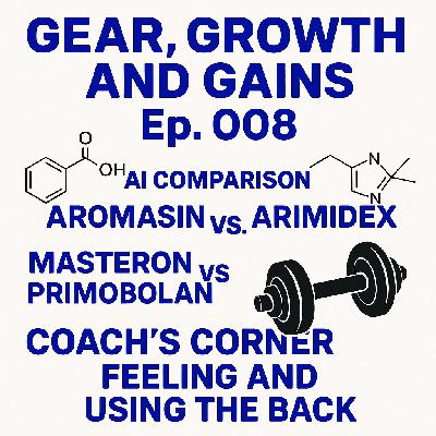 Arimidex vs Aromasin: Anastrozole Deep Dive, Masteron vs Primobolan, and Pro Back Training Tips in Coach’s Corner
