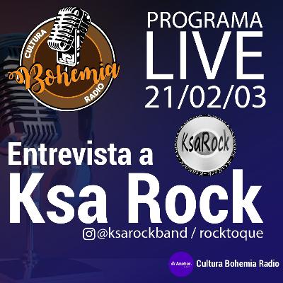 Entrevista en Vivo a Ksa Rock. Entrevista en Vivo a Ksa Rock.