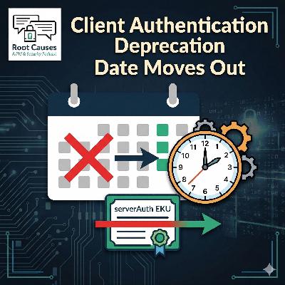 Root Causes 591: Client Authentication Deprecation Date Moves Out