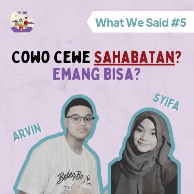Cowo Cewe Sahabatan, Emang Bisa?