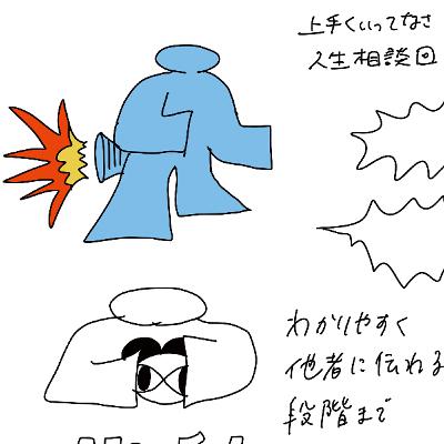 なんとなくうまくいっていない。