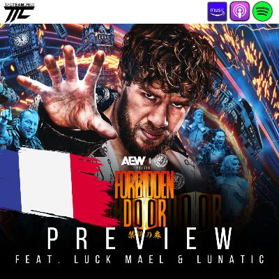 AEW Forbidden Door 2025 PREVIEW (+ Road To CIP + Triplemania 33 + G1 Climax) Feat. Luck Mael & Lunatic