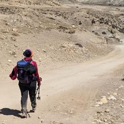 Trekking nel Mondo # 34 On the road con Federica Rossi Brown raccontando il trek al Mustang